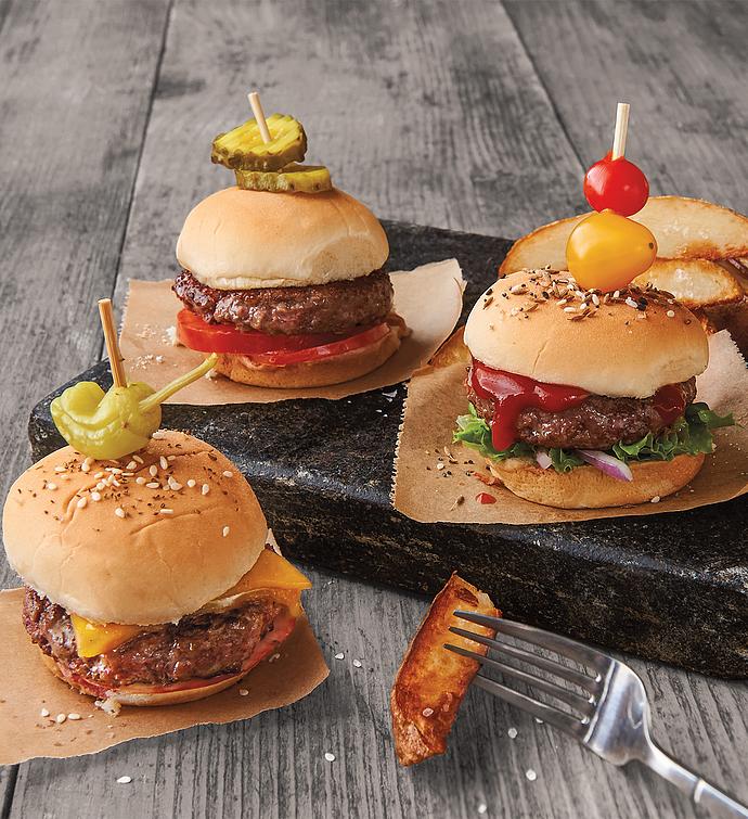 Mini Steak Burgers &#8211; Fifteen 2.67-Ounce USDA Prime